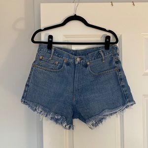 Levi’s denim cutoffs